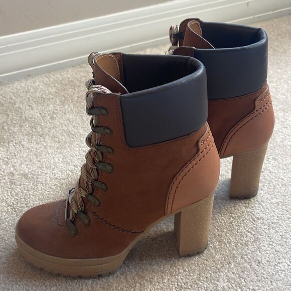 See By Chloe heeled hiking style boots 38 - Picture 4 of 5